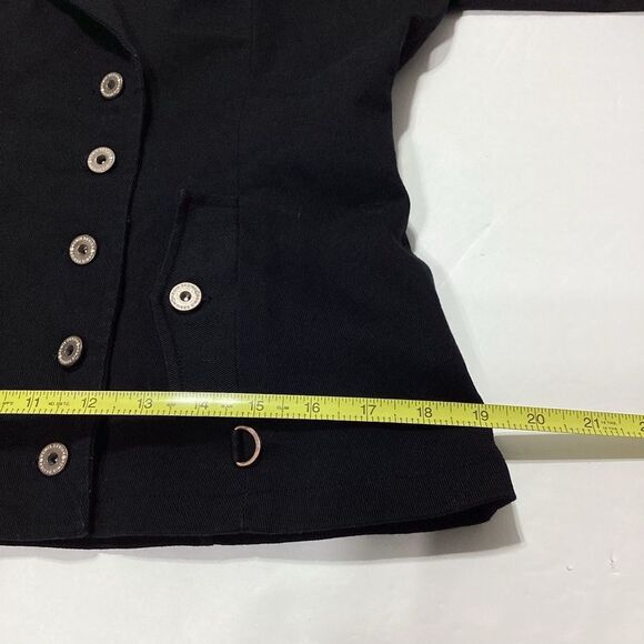 Nomis Crossover Front Jacket With Hood Double Breasted L - Picture 12 of 14